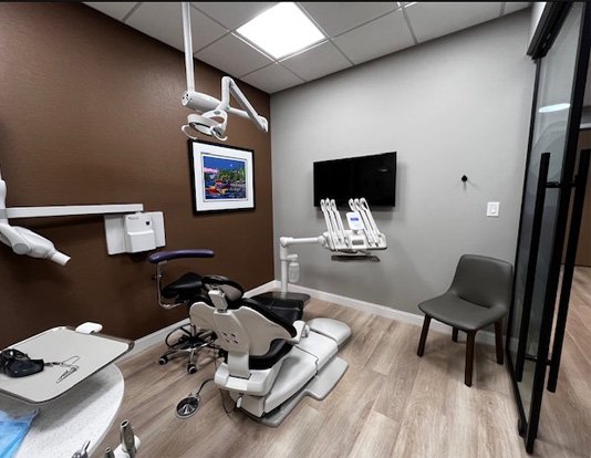 treatment area at our dental clinic in johnston road